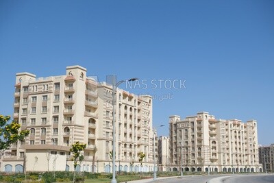 منظر العمارات بالعاصمة الادارية الجديدة ،  العاصمة الادارية الجديدة