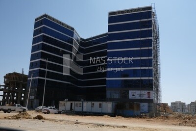 The view of the buildings under construction in the New Administrative Capital,  the New Administrative Capital