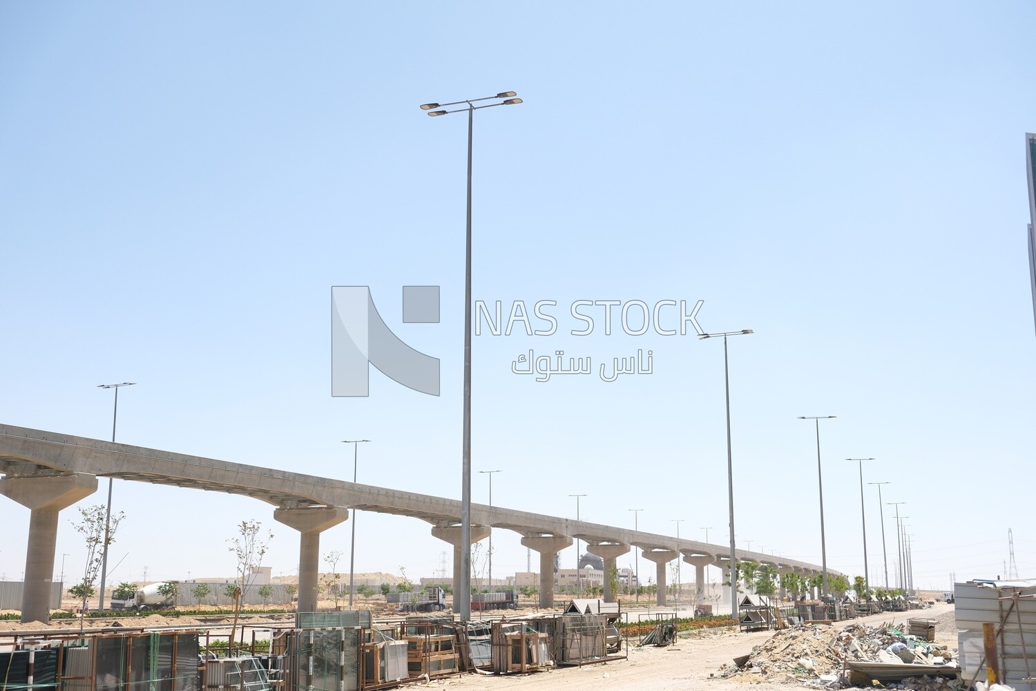 منظر العمارات تحت الانشاء بالعاصمة الادارية الجديدة ، العاصمة الادارية الجديدة