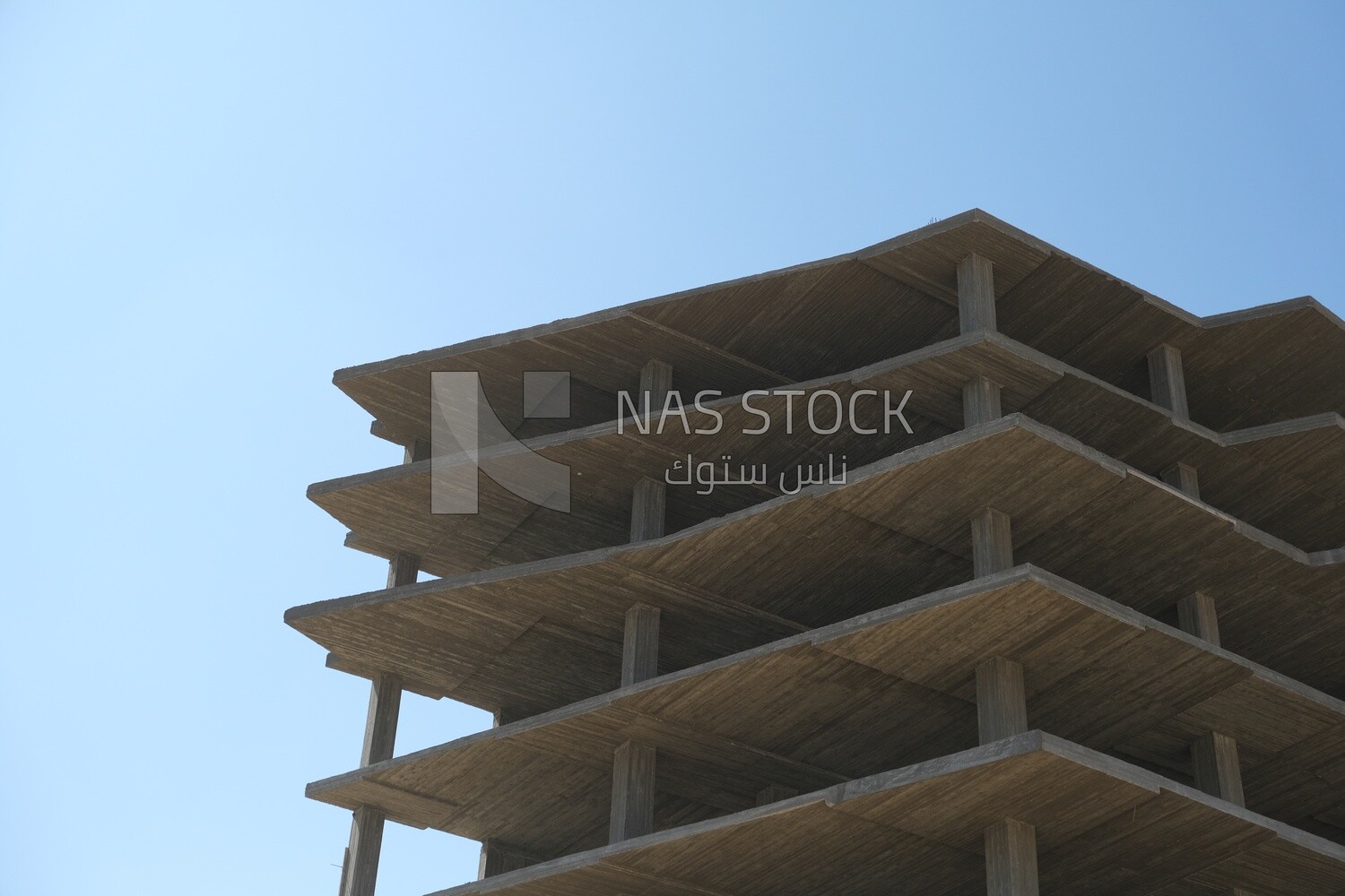 The view of the buildings under construction in the New Administrative Capital,  the New Administrative Capital