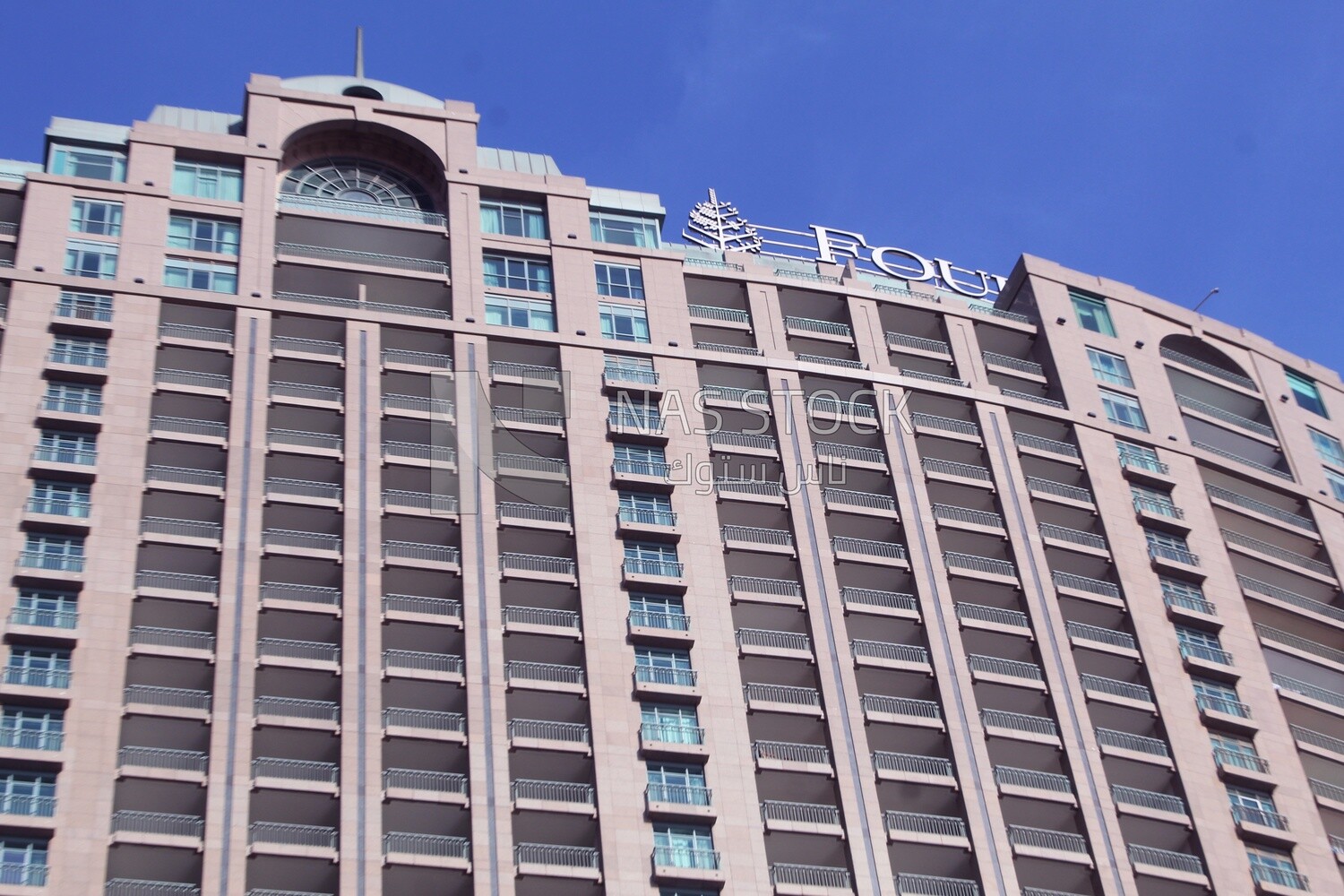 View of the Four Seasons Hotel Cairo at Nile Plaza