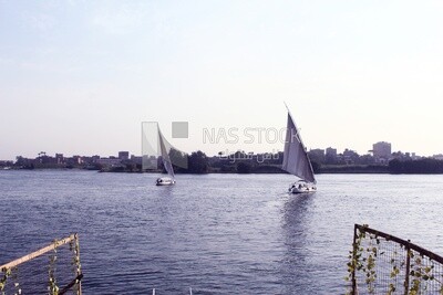 Boats in the river, landscapes, nature background, boat