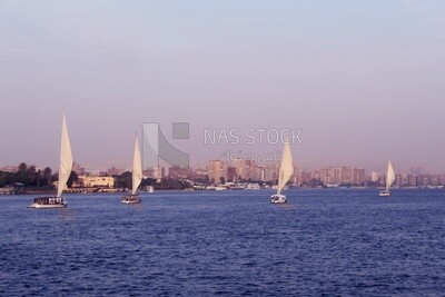 Boats in the river, landscapes, nature background, boat