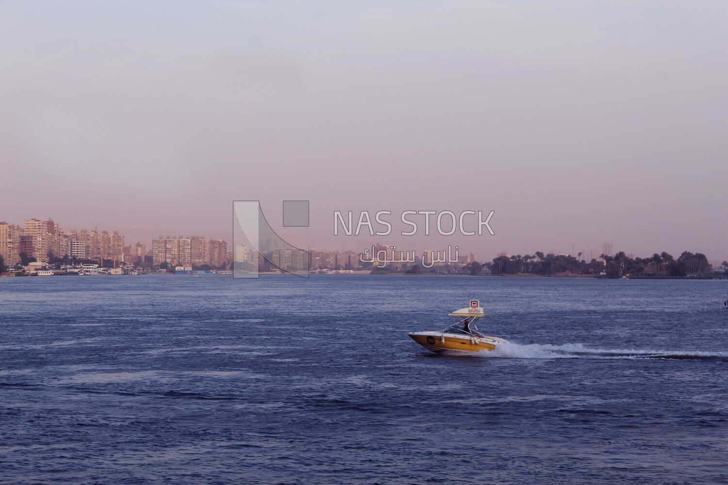 Boat sailing in the river, landscapes, nature background, boat