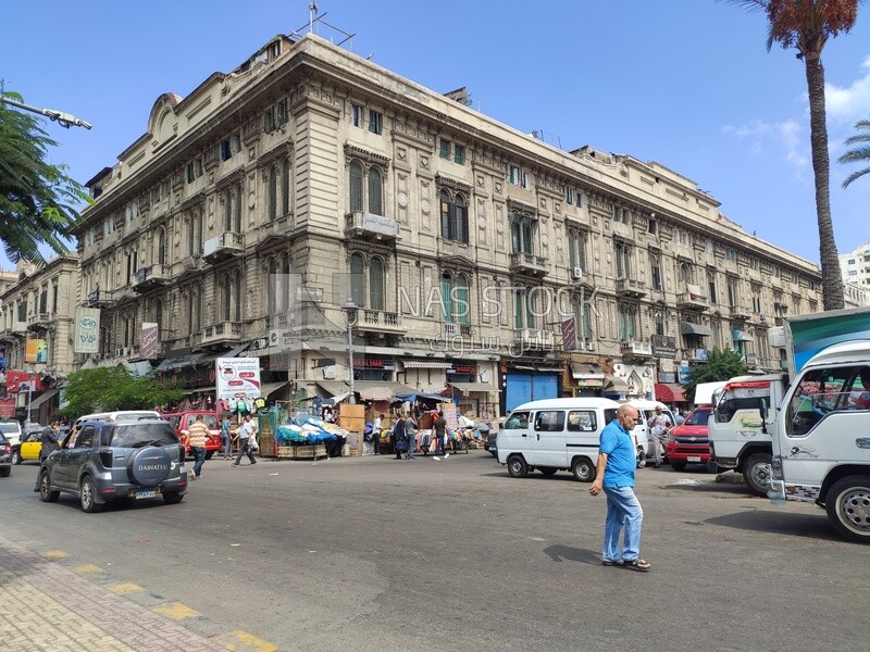 Saray Al-Haqqaniya Building in Consul Square, Al-Mansheya, Alexandria ,Egypt
