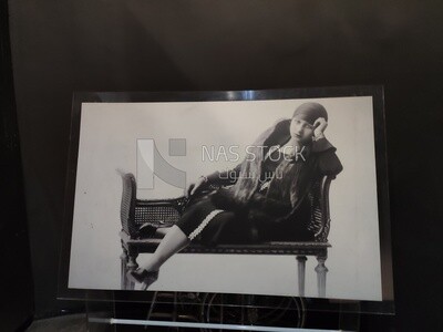 Picture of the Egyptian singer Om Kulthum hangs on a wall in the &quot;Om Kulthum Museum&quot;