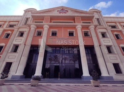 Main building of Al-Ahram Canadian University in Egypt
