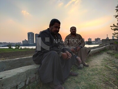 Two men from Upper Egypt