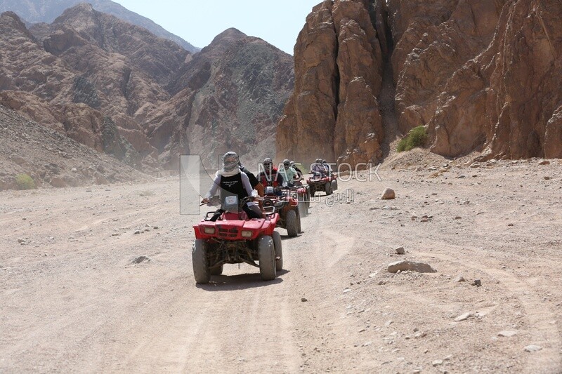 Safari trips in the Wadi Janna area in Dahab, Egypt