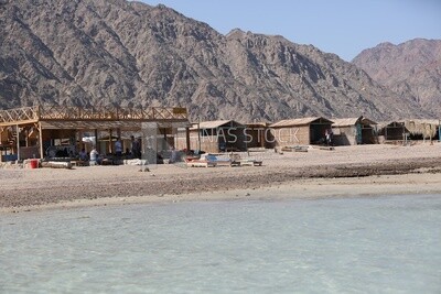 &quot;Blue Lagoon&quot; camp in Egypt