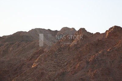 Red Sea Mountains in Sinai Peninsula, Egypt