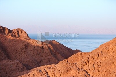 Red Sea Mountains in Sinai Peninsula, Egypt