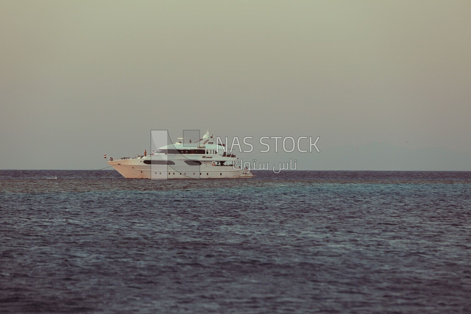 Yacht sailing in the water