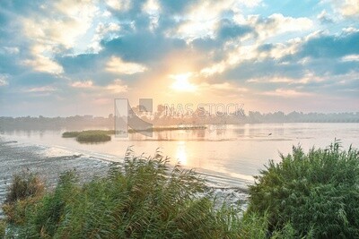 Nile River landscape, Egypt