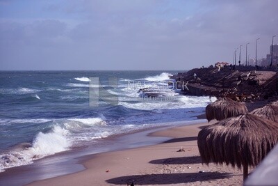 Pergola on the seashore