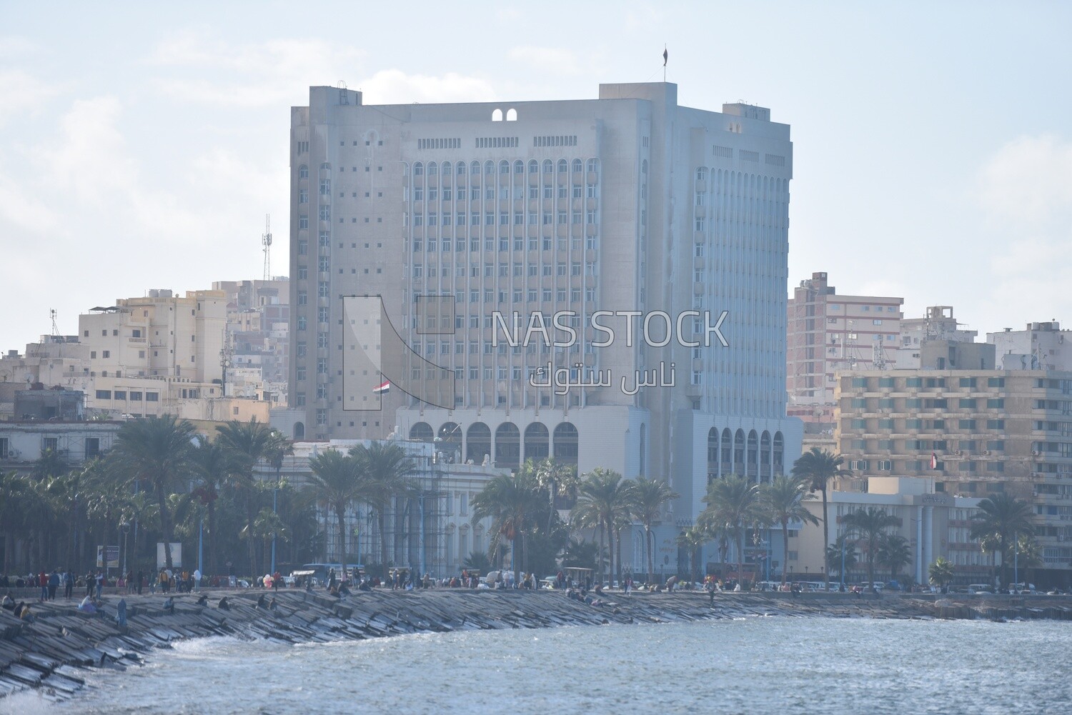 Ministry of Justice building in Alexandria , Egypt