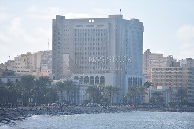 Ministry of Justice building in Alexandria , Egypt