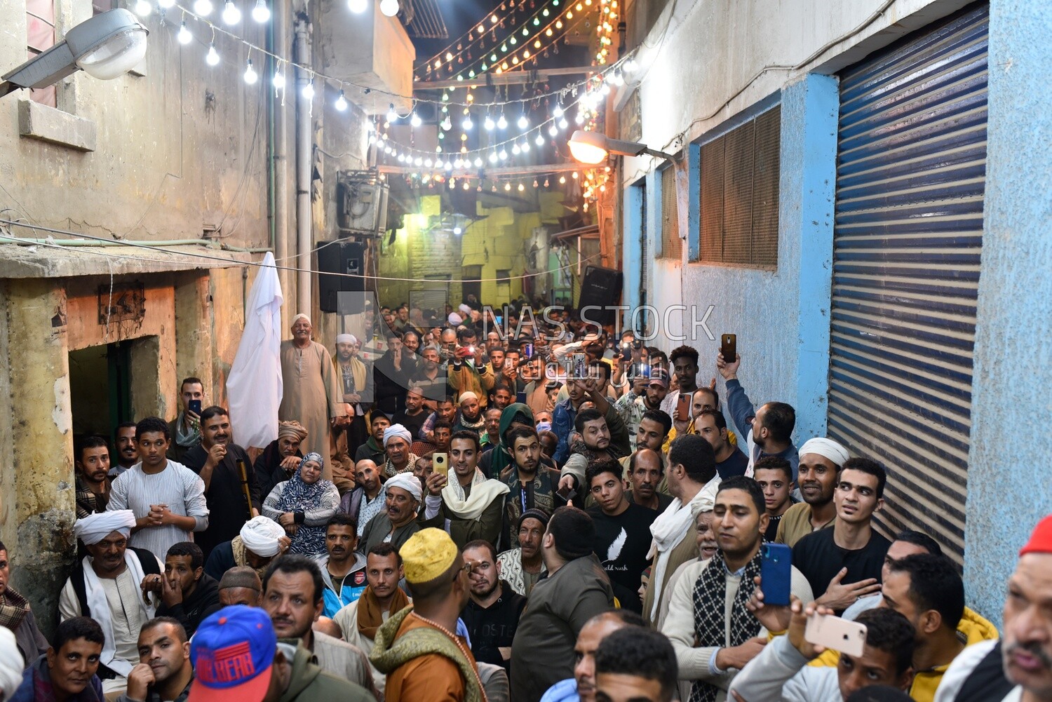 Celebration on an Egyptian street