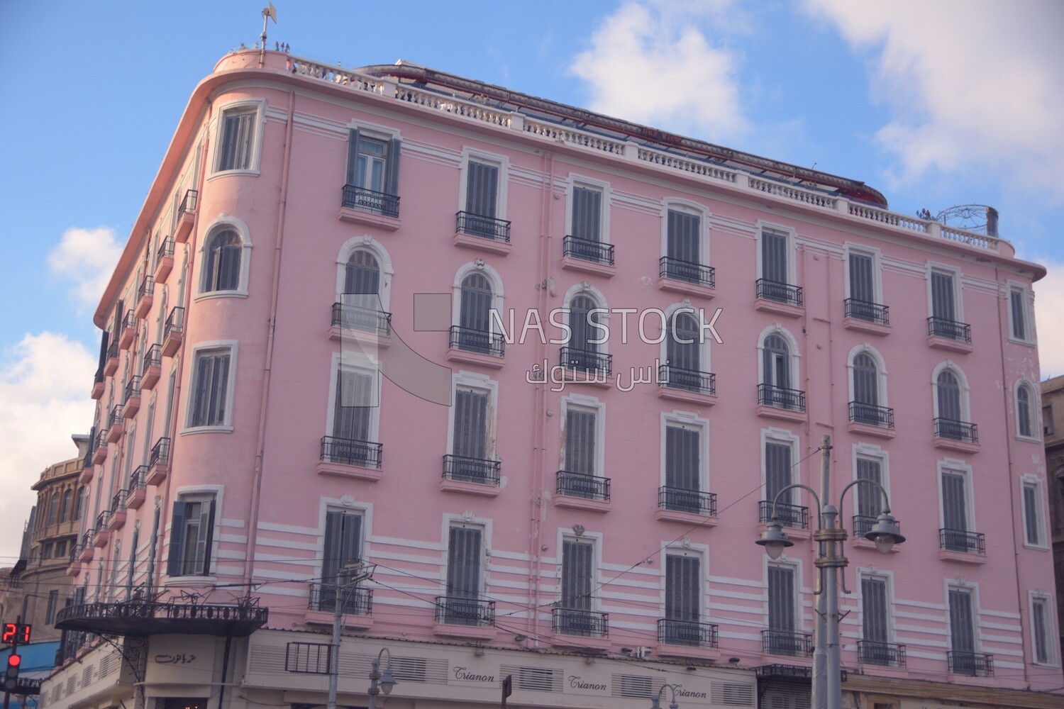 Le Metropole Hotel in Alexandria, Egypt.
