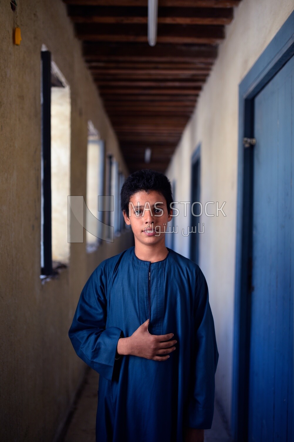 Egyptian teenage boy