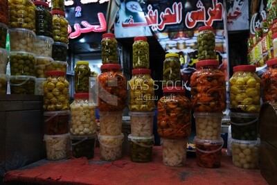 Pickles shop in the street, Sayeda Zainab, Ramadan Kareem