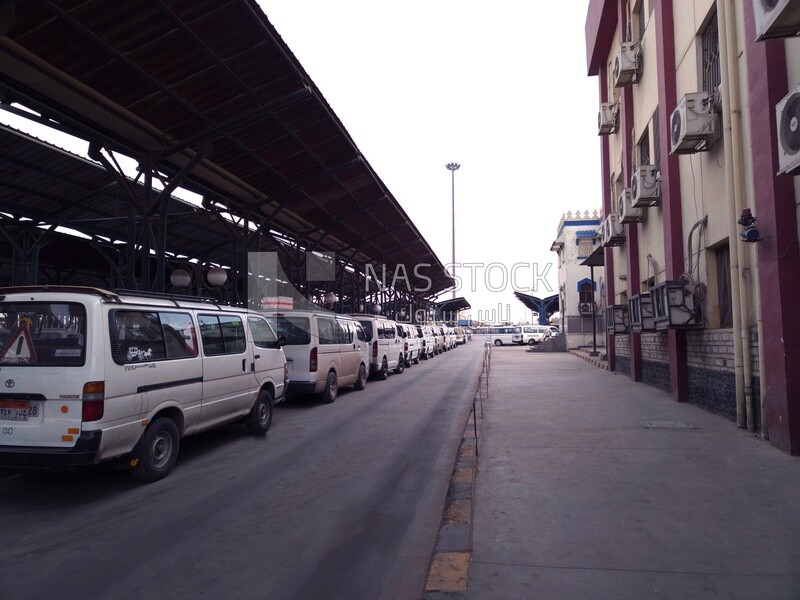 Buses at elsalam parking