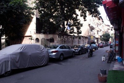 صورة تظهر احد شوارع الزمالك بالقاهرة