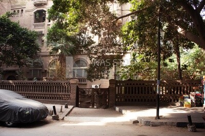 Old villa in the Zamalek neighborhood in Cairo