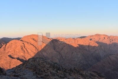 Jabal Mousa in the Sinai Peninsula, Egypt