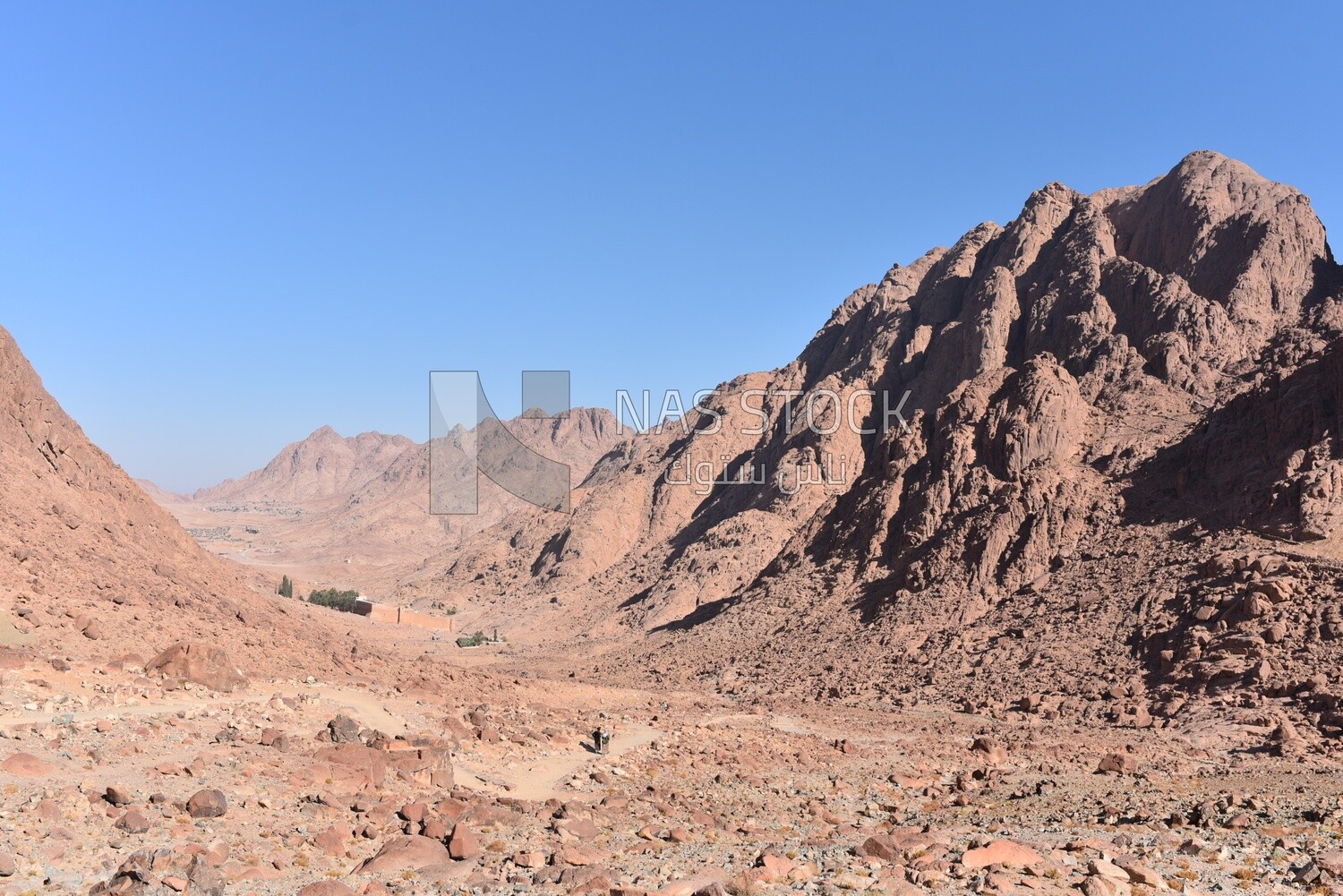 Mountain range in the Sinai Peninsula, Egypt