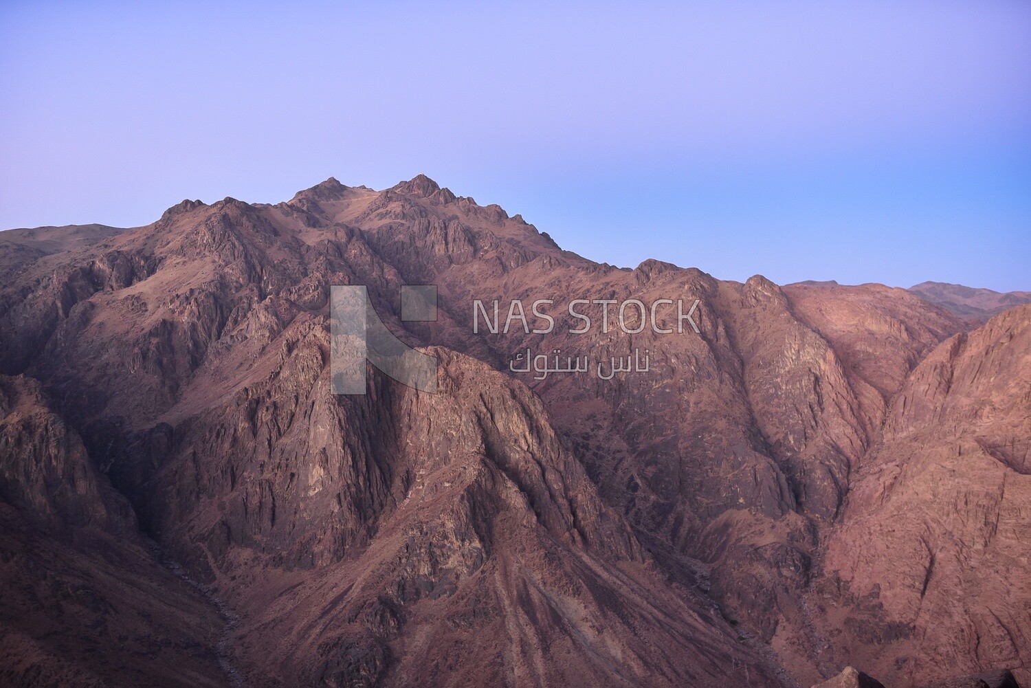 Jabal Mousa in the Sinai Peninsula, Egypt