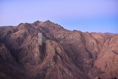 Jabal Mousa in the Sinai Peninsula, Egypt