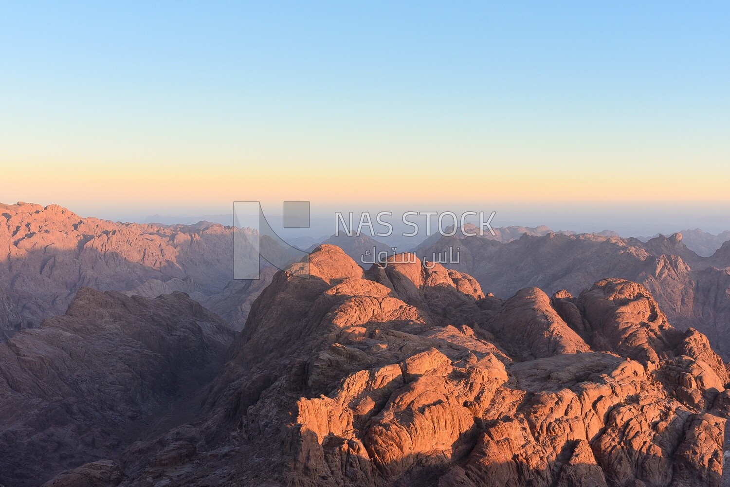 Jabal Mousa in the Sinai Peninsula, Egypt