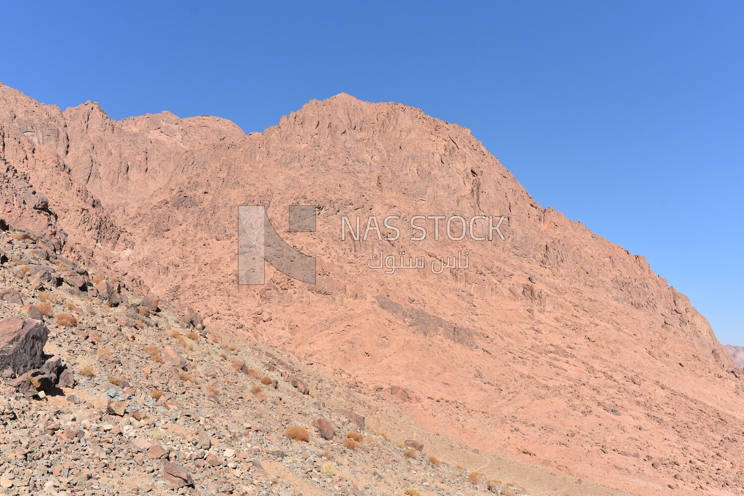 View on the mount Sinai, Egypt