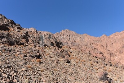 Famous Mount Sinai , Jabal Musa ,Egypt
