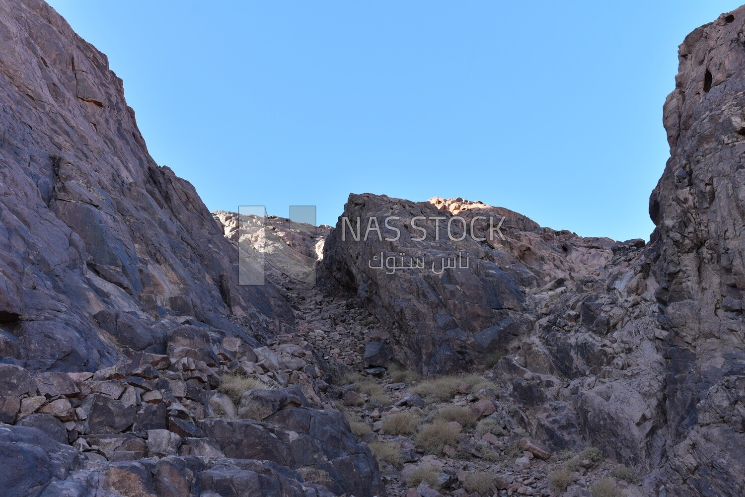 Sinai Peninsula desert, mountain views