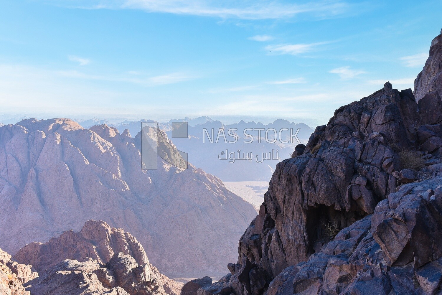 Stunning mountain views,Sinai Peninsula, Mount Moses, Egypt