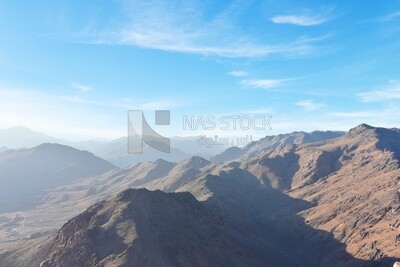 Mountain range in the Sinai Peninsula, Egypt