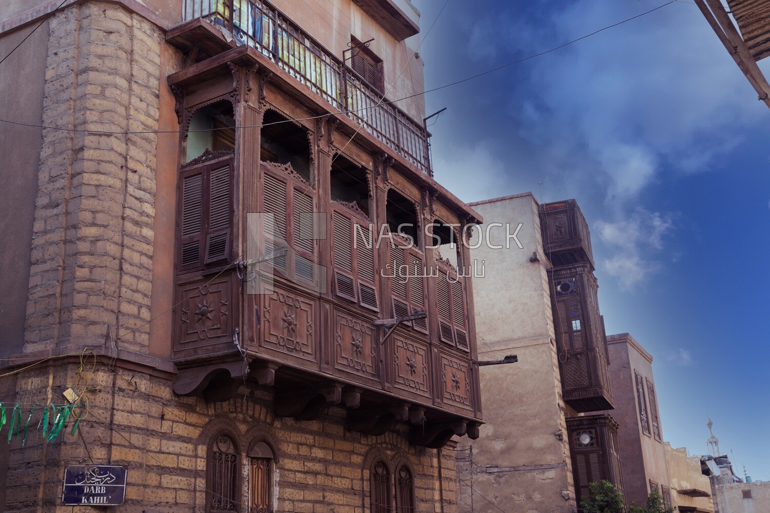 Mashrabiya window, islamic cairo ,Mamluk style window