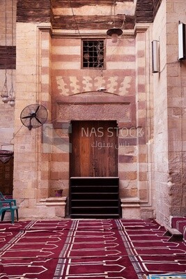 Place of prayer inside a mosque