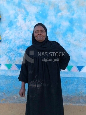 Nubian woman from Aswan,Egypt