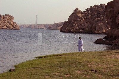 Aswan city in Egypt