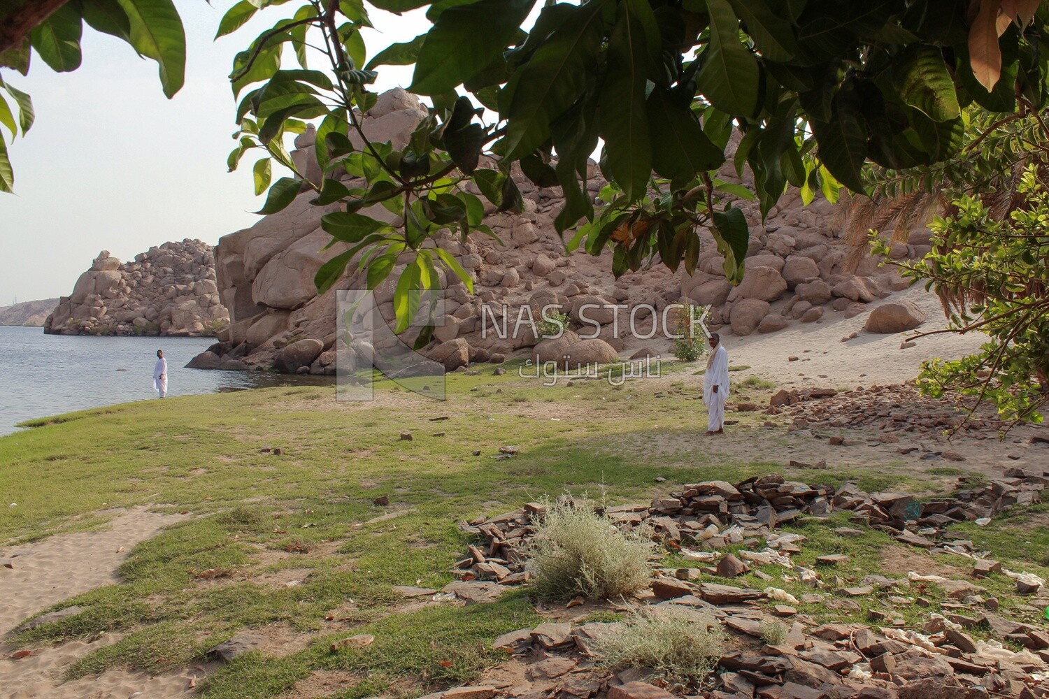 Aswan city in Egypt