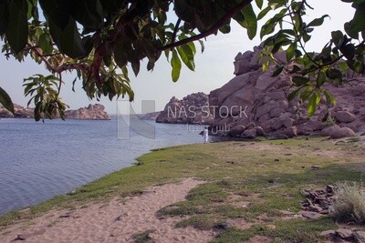 Aswan city in Egypt