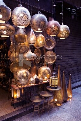 Khan El Khalili Market in Cairo, Egypt