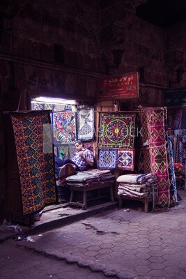 Tentmakers Bazaar (Souq Al-Khiamiyya), Cairo, Egypt