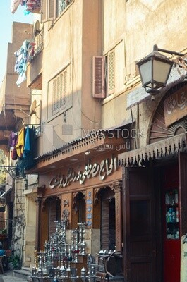 Bazaar on Al-Moez Street,Cairo, Egypt