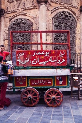 Popular food cart , Cairo, Egypt
