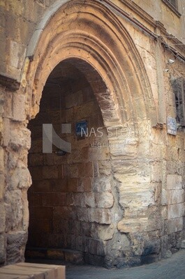 Gate of the Beit Al-Qadi on Al-Mu’izz Lidin Allah Al-Fatimi Street, Egypt