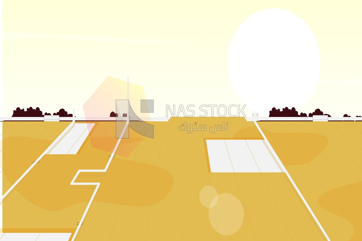Flat floor background